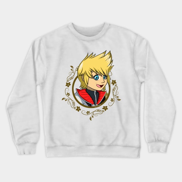 Ventus Badge Crewneck Sweatshirt by SalwaSAlQattan